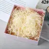 Suprimentos para Casamento Enchimentos para Caixas de Doces, Acessórios para Caixas de Doces, Papel Picado, Decoração com Grama de Ráfia, Caixa de Presente 100g