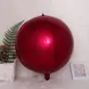 Globos de Papel de Aluminio Seleccionados Cuidadosamente, Globos Redondos 4D, Decoración para Bodas y Fiestas de Cumpleaños, Venta al por Mayor de Globos de Papel de Aluminio