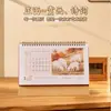 Calendário de Borlas Estilo Chinês Ano do Carneiro 2027 Personalização Logo Corporativo Ornamento de Mesa de Alto Valor Calendário Mensal Criativo