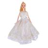 Ropa y Accesorios para Muñeca Barbie Ropa para Vestir Muñeca Vestido de Princesa Vestido con Tirantes Juguete de Moda Vestido de Boda