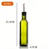 Botella de aceite de vidrio de Amazon, 500 ml, transparente, para aceite de oliva, Daifa, para cocina, vino, salsa de soja, vinagre, venta al por mayor