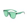 Gafas de Sol de Moda Retro de Marco Completo Estilo Influencer Celebridad Fotografía Callejera para Salidas y Conducción Gafas de Sol