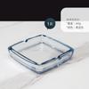 Cinzeiro de Vidro Quadrado Clássico de Alto Nível Criativo para Casa Bar Sala de Estar Simples Transparente Copo de Cigarro para Homens e Mulheres Fábrica