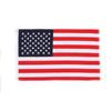 Bandera Bordada Americana de Tela Oxford 210D Cuadrada 90*150cm Bandera Bordada de Estrellas y Rayas Hecha a Medida Cuadros Bordados de Doble Capa