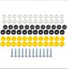 Tampa de parafuso é adequada para parafuso de 3mm -- 5mm tampa decorativa fivela de parafuso tampa decorativa de aba rápida