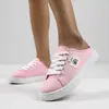 Zapatos de Lona Nuevos para Estudiantes Femeninas Primavera y Otoño 2025, Zapatos Casuales de Fácil Poner, Versátiles, Transpirables, Blancos, Modernos
