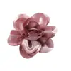 Estilo Francés Vintage Satín Floral Tridimensional Tela Flor Grande DIY Hecho a Mano Versátil Pasador Accesorio para el Cabello Accesorios para Ropa Venta al por Mayor
