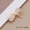 Broche de Lazo al por Mayor Broche de Nicho de Alta Gama para Mujer Pin Corsage de Alta Gama Pin para Cuello de Ropa Fija Accesorios
