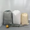 Spot não-tecido saco de cordão roupas brinquedo à prova de poeira saco de armazenamento sapatos em branco mochila saco de embalagem