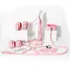 Comercio Exterior Más Vendido Sm Conjunto Erótico de Cuero para Bondage, Conjunto Rosa de 8 Piezas, Juguetes Alternativos, Juguetes para Adultos
