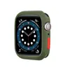 Para Apple Watch 7ª Geração Case Protetor de Botão TPU Cor Doce iWatch6se Capa Macia 345 Borda Anti-queda