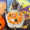 Comercio Exterior Transfronterizo Nuevo Babero de Halloween para Mascotas Gato Babero Impermeable Perro Estampado Calabaza Linterna Toalla para Babas