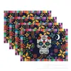 Personalizado Transfronterizo Nuevo Día de Muertos de Amazon 5 de Mayo Envío Directo Jit Decoración de Mantel con Estampado de Calavera