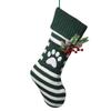 Amazon Transfronterizo Nuevos Calcetines Tejidos Navideños para Mascotas Gato y Perro Bolsa de Regalo Calcetines Navideños Regalos de Navidad