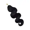 Peluca de Cabello Humano Trenzado de Ganchillo Cabello Real Peluca de Cabello Humano para Cabeza Completa Cabello Humano Transfronterizo Europeo y Americano