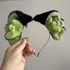 Novo Conjunto de Fantasia de Halloween Infantil da Amazon: Tiara de Animal com Orelhas de Cachorro de Pelúcia Cartoon