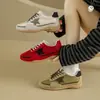 Nuevas zapatillas gruesas de estilo coreano para mujer, colección de verano 2026, zapatillas deportivas y para correr para estudiantes, zapatillas casuales, zapatillas con plataforma de suela gruesa para aumentar la altura