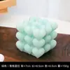 Vela Perfumada Popular Estilo Coreano Forma de Cubo Fragancia para el Hogar Adorno Geométrico Accesorio para Fotografía Creativa