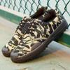 Zapatos de liberación para trabajadores migrantes, zapatos de goma de entrenamiento militar laboral, otoño e invierno, nuevos zapatos de protección laboral antideslizantes y resistentes al desgaste con camuflaje de lona.