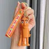 Llavero Popular Transfronterizo Shanhaijing, Versión Americana, Figura de Palo con Zapatos, Tiburón, Colgante para Bolsa de Vida Marina, Regalo Pequeño