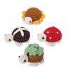 Pacote de Material de Crochê para Animal de Vaso Tecido Mais Vendido Transfronteiriço Lã Tricô Grupo Ornamentos de Crochê DIY Feito à Mão