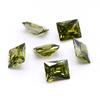 AAA14# amarillo olivo 15# olivo 16# verde olivo color zircón 1.5*3-10*12mm gema al por mayor