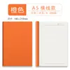 Caderno com padrão de couro de cinco cores a5/b5 cópia macia atacado caderno com gravação dourada personalizada caderno personalizável com logotipo imprimível