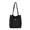 Bolso de hombro de gran capacidad 2026 Bolso tote de lunares estilo coreano nuevo bolso de hombro versátil bolso de mano de moda