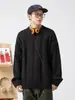 Suéter de Punto Grueso Color Sólido con Trenzas Estilo Coreano para Hombre, Chaqueta de Punto Retro Holgada Unisex para Otoño e Invierno