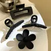 Grampo Grande de Tubarão acessórios de cabelo pretos presilha de cabelo feminina Nova presilha de cabelo elegante adorno de cabelo volume de cabelo múltiplos grampos cabeça de trás