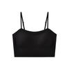 Base Líquida Piel Invisible Seamless Intimates para Mujeres con Busto Pequeño Push-Up Verano Estilo Chaleco Tirantes Espagueti Sujetador Espalda Cruzada