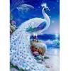 Lixing Pintura de Diamantes 5D hecha a mano creativa DIY completo de diamantes comercio exterior popular Pegatinas de Diamantes animal Pavo real imagen de pasillo