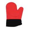 Guantes Aislantes de Calor de Silicona Amazon Transfronterizos, Guantes Antiescaldaduras Específicos para Horno y Microondas, Estilo Corto con Forro de Algodón, Guantes para Hornear