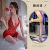 Lencería Sexy Europea y Americana Tallas Grandes Encantadora Encaje Sexy Lencería Sexy Uniforme Tentación Femenina Coqueteo Mono Sexy
