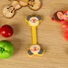 Cabo de armazenamento de fone de ouvido de desenho animado, enrolador de silicone fofo, botão de enrolamento criativo, dispositivo de encadernação