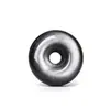Obsidiana Plateada Natural Hebilla Ping'an Venta Directa de Fábrica Accesorios para Joyería DIY Semiacabados Accesorios para Colgantes de Collar Hechos a Mano
