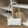 Comércio Exterior Transfronteiriço Artístico Bolinhas Simples Casual 2026 Grande Capacidade Textura da Moda Para Ir ao Trabalho Transversal Ombro Único Pequena Bolsa Quadrada