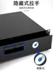 Gabinete de Gaveta 1U/2U/3U Totalmente Fechado com Alça Oculta Flight Case Amplificador de Áudio com Trava Sala de Servidor 19 polegadas