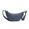 Bolsa Feminina 2024 Nova Bolsa Bolinho Bolsa Transversal Feminina Grande Capacidade Cor Sólida Simples Esportiva Casual Bolsa de Ombro