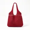 Bolso de hombro individual tejido de gran capacidad transfronterizo flor verano playa casual vacación bolsa de playa bolsa de punto de lana