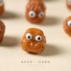 Accesorios divertidos de sándalo tallados en madera de cuac, juego Wen, artesanía de madera, dibujos animados, pequeños accesorios creativos, joyería DIY al por mayor