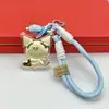 Moda Versátil Hazte Rico Inmediatamente Tesoro Princesa Por Favor Hazte Rico Llavero Creativo Colgante para Bolso Artículo de Moda