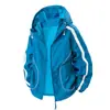 Jaqueta Masculina de Couro Nova de Verão, Corte Solto, Patchwork para Proteção Solar ao Ar Livre, Estilo Fashionável para Casais, Jaqueta Fina com Capuz