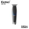 Kemei Tijeras de barbero KM-306 batería de litio recargable por USB cabezal de corte de acero al carbono ABS corte de cabello cabeza de aceite cortadora eléctrica