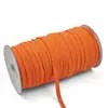 Cor 3-6mm cinto de cavalo bolsa de vestuário elástico de alta elasticidade punho elástico de borracha cinto de corrida de cavalo cinto plano