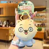 Auténtico Colgante Llavero Set de Pequeño Monstruo Nariz Pequeña de la Montaña Langlang Mini Audífono Correa para Teléfono Encanto para Bolsa