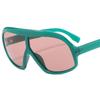 89177 Gafas de Sol de Marco Grande de Nueva Moda Transfronterizas Europeas y Americanas Ins Versátiles Tendencia Retro para Hombres y Mujeres Gafas de Pasarela