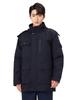 Ropa de trabajo de algodón de invierno desmontable chaqueta acolchada de algodón impresión personalizada ropa a prueba de frío ropa de algodón para almacenamiento en frío trabajadores de taller ropa acolchada de algodón gruesa