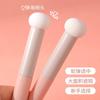 Brocha de Maquillaje Súper Suave de Cerdas Corrector Base Brocha Esponja Bollo al Vapor Cabeza Redonda Hongo Detalles Brocha Corrector Ojeras No Absorbe Polvo