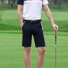Calças de Golfe Pgm Corte Reto Tecido de Alta Elasticidade de Secagem Rápida Cintura Elástica Shorts Masculinos Calças Confortáveis Respiráveis